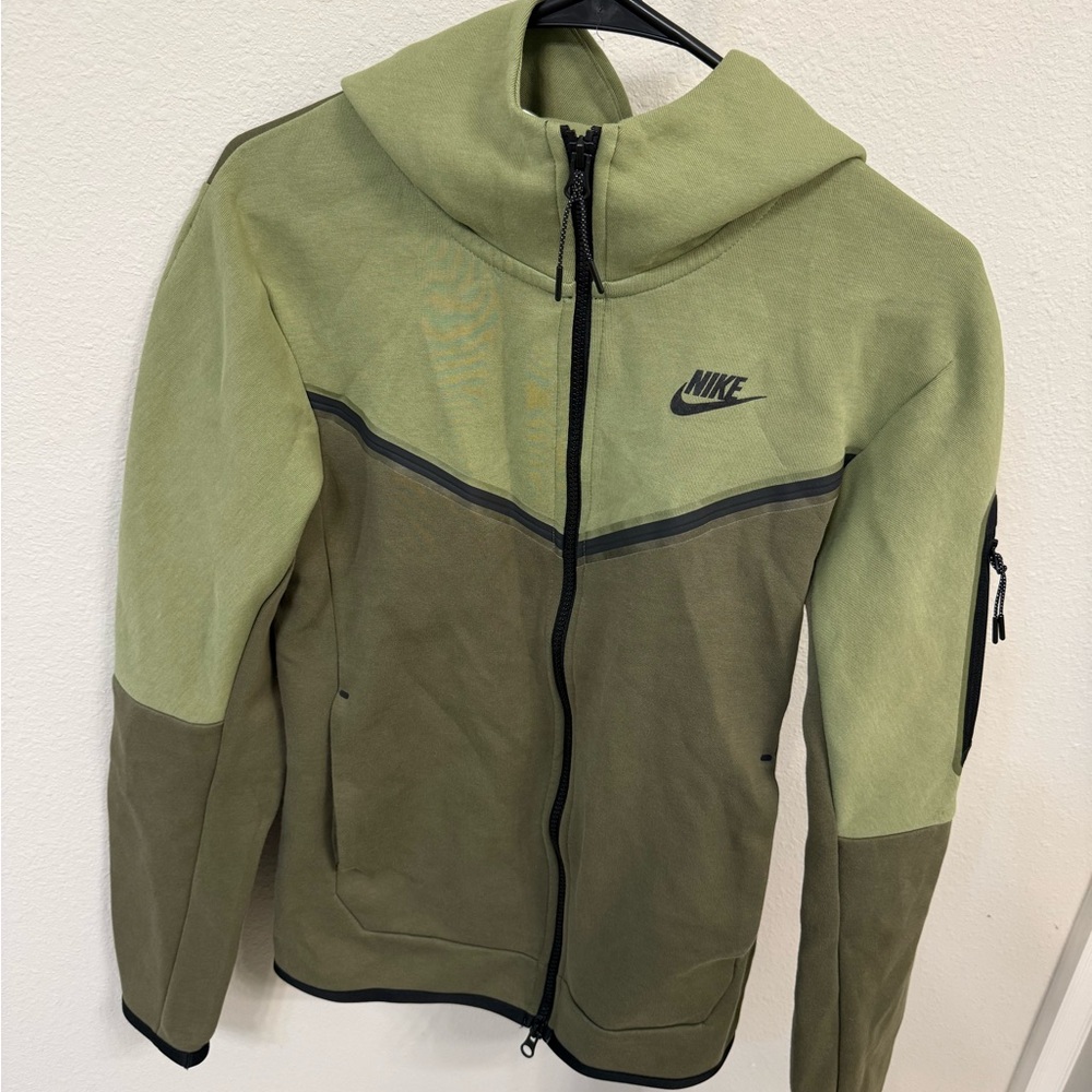 Nike Tech Olive Green Hoodie